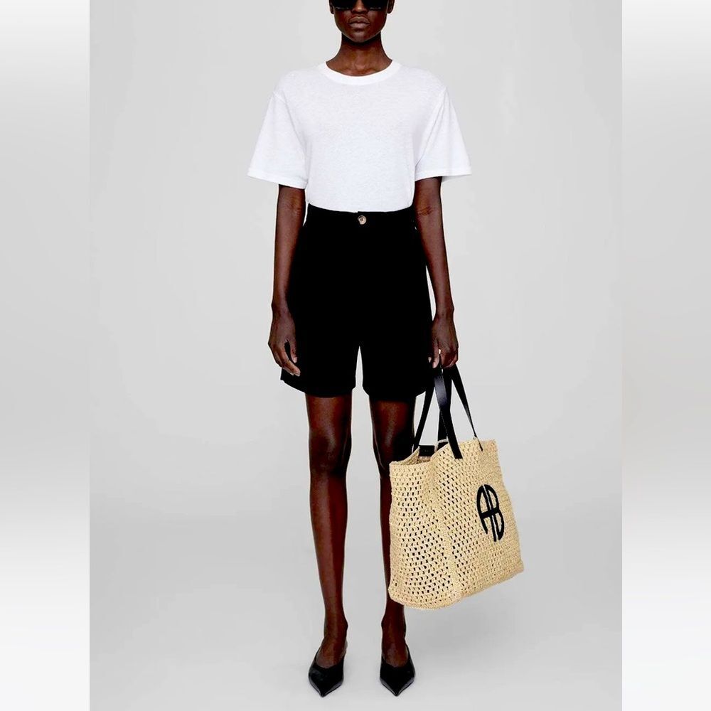 Anine Bing Carrie Black Short NWT
